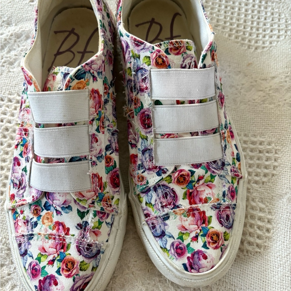 Blowfish Floral Elastic Sneakers for Women